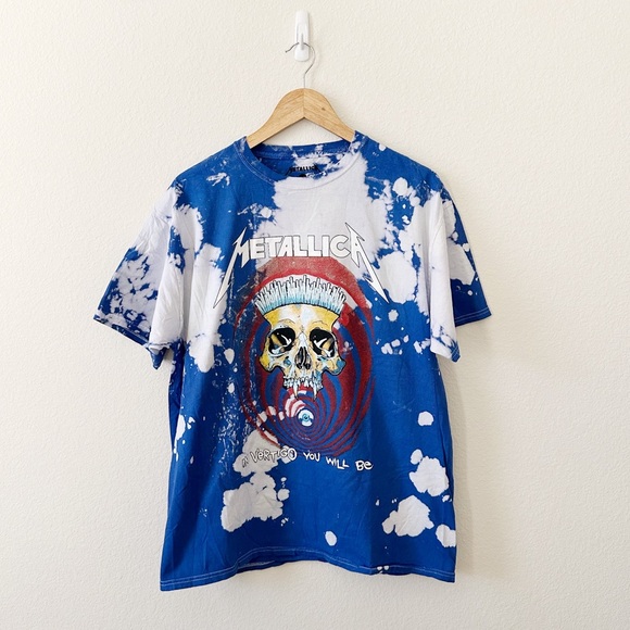 NEW Metallica In Vertigo You Will Be Tie Dye Graphic Tee - Picture 1 of 6